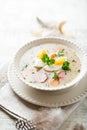 Polish Easter Soup Royalty Free Stock Photo