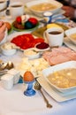 Polish Easter table Royalty Free Stock Photo