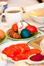 Polish Easter table Royalty Free Stock Photo