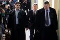 Polish film director Roman Polanski in court in Cracow