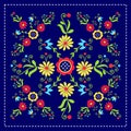 Polish folk pattern