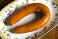 Polish Kielbasa Sausage Royalty Free Stock Photo