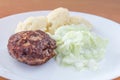 Polish Meatballs knows in Poland as kotlet mielony.