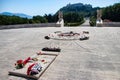 Polish military cemetery of Montecassino