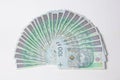 Polish money - PLN isolated on white background