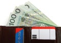 Polish Money in wallet