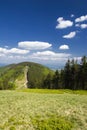 Polish mountains Beskidy Royalty Free Stock Photo