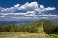 Polish mountains Beskidy Royalty Free Stock Photo