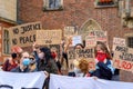 Polish peaceful protest against racism and hatred