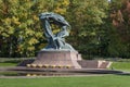 Polish pianist Frederic Chopin monument in Lazienki Park, Warszawa Royalty Free Stock Photo