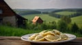 Polish Pierogi in the Peaceful Countryside