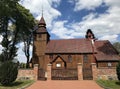 Village church in Poland, Brzezno Szlacheckie