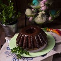 Polish schokolade babka