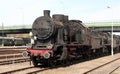 Polish steam locomotive Ok22 in Wolsztyn