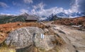 Polish Tatra mountains Hala Gasienicowa valley Royalty Free Stock Photo