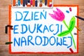 Polish Teacher's Day card