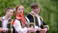 Polish traditional folk dance Royalty Free Stock Photo