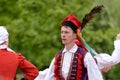 Polish traditional folk dance Royalty Free Stock Photo