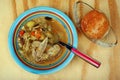 Polish traditional soup cabbage soup Royalty Free Stock Photo