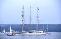 Polish training sailship Iskra left side view