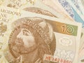 Polish zloty currency Royalty Free Stock Photo