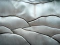 Polished Aluminum Wall Royalty Free Stock Photo