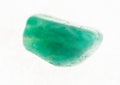 polished amazonite (amazon stone) stone on white