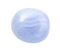 polished blue lace agate (Chalcedony) gemstone