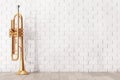 Polished Brass Trumpet Royalty Free Stock Photo