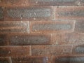 Polished brick wall. Backgrounds and textures Royalty Free Stock Photo