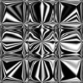 Polished Chrome Abstract Art Background