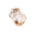 Polished Herkimer Diamond Crystal Healing Stone Royalty Free Stock Photo