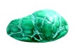 Polished Malachite Crystal used in healing.