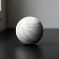 Sphere s elegant simplicity while the interplay of light and Royalty Free Stock Photo