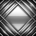 Polished metal background. 3D rendered Royalty Free Stock Photo