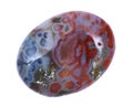 Polished multicolor ocean jasper from Madagascar