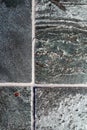 Polished quartzite tile flooring Royalty Free Stock Photo