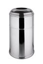 Trash can 45 liters polished stainless steel