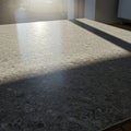 A polished stone or concrete surface reflecting sunlight, with visible texture and small Royalty Free Stock Photo