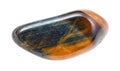 polished Tiger's eye and Hawk's Eye gemstone