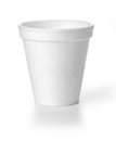 Polistren coffe cup Royalty Free Stock Photo