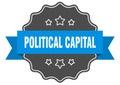 political capital label