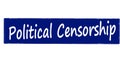 Political censorship Royalty Free Stock Photo