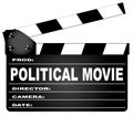 Political Movie Clapperboard