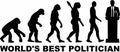 Politican Evolution vector Royalty Free Stock Photo