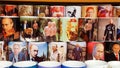 Politican mug with Putin and Trump, Izmaylovo Market, Moscow, Russia Royalty Free Stock Photo