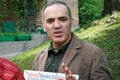 Politician the world chess champion Garry Kasparov to protest in support of Khodorkovsky