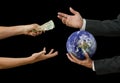 Politicians and big business selling the world