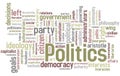 Politics Word Cloud