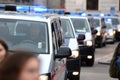 Police operations and police control in Vienna Lockdown Shutdown